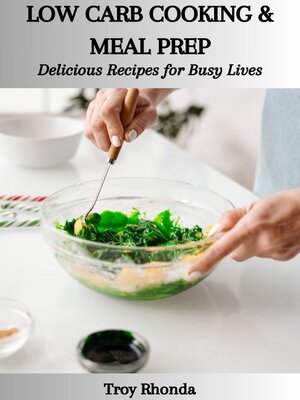 cover image of LOW CARB COOKING & MEAL PREP